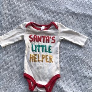 6-9 month Christmas onesie
